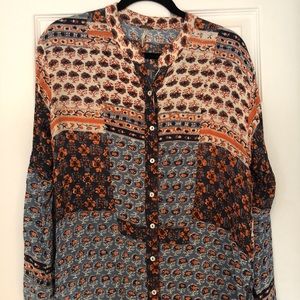 Free People Button Down